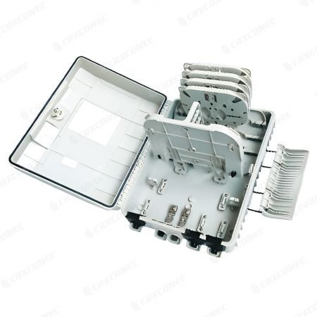 Zewnętrzne/wewnętrzne IP65 pudełko dystrybucyjne światłowodów FTTH 24-portowe-3